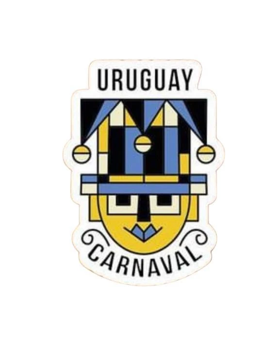 Pegatina ROSTRO CARNAVAL 5x5