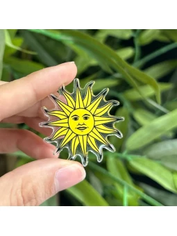 PIN SOL UY 38mm x 38mm