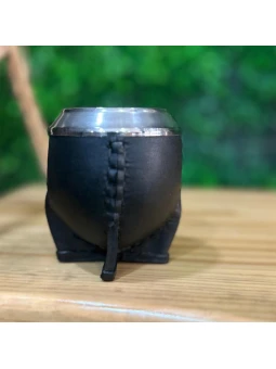 Mate forrado en cuero...