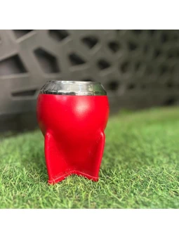 Mate forrado en cuero...