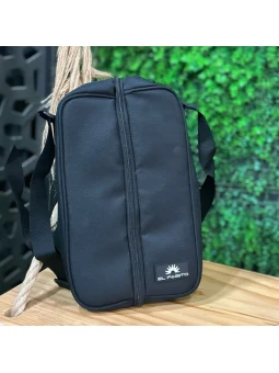 Matera El Paisito negra: resistente y práctica, perfecta para tu equipo matero.