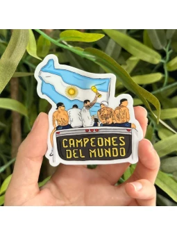 PEGATINA CAMPEON DEL MUNDO