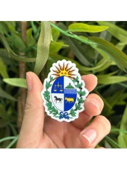 Pegatina ESCUDO UY 5x5