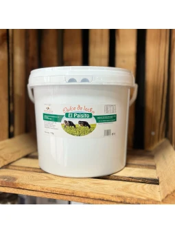 Balde familiar 7 kg de dulce de leche El Paisito, cremoso y sin gluten