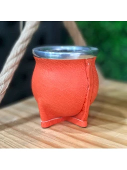 Mate ceramica forrado en...