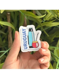 Pegatina TERMO Y MATE URU