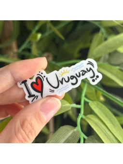 Pegatina I LOVE URUGUAY