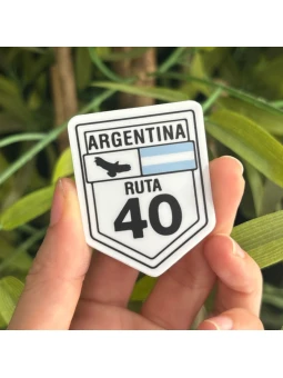 Pegatina RUTA 40 5x5