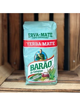 Paquete de yerba mate Barão Export Compuesta 1kg con hierbas