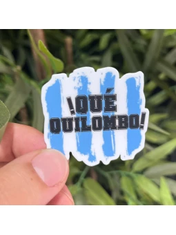 Pegatina QUE QUILOMBO 5x5