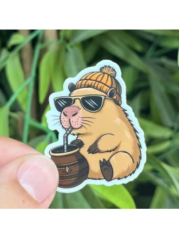 Pegatina CARPINCHO 5x5