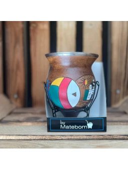 MATE CALABAZA CON POSMATE...