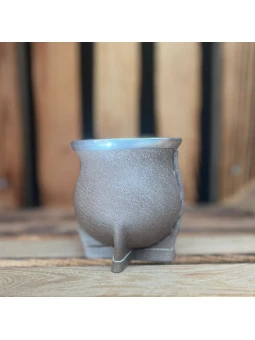 Mate ceramica forrado en...