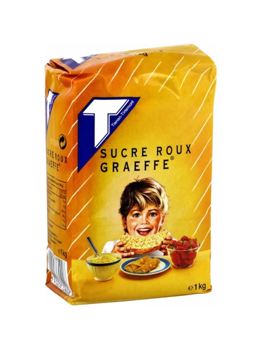 TIENSE SUCRE CASSONADE GRAEFFE 1 KG