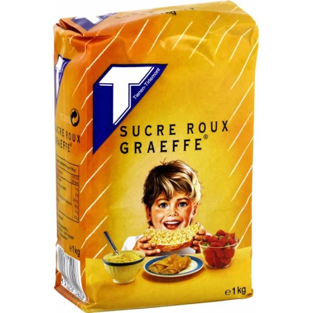 TIENSE SUCRE CASSONADE GRAEFFE 1 KG