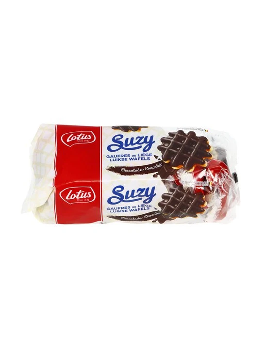 SUZY GAUFFRES DE LIEGE  CHOCOLAT 8 X 57 5 GR