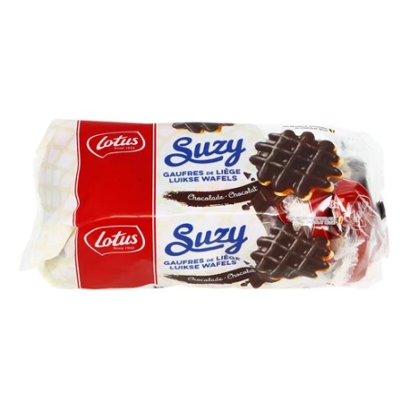 SUZY GAUFFRES DE LIEGE  CHOCOLAT 8 X 57 5 GR
