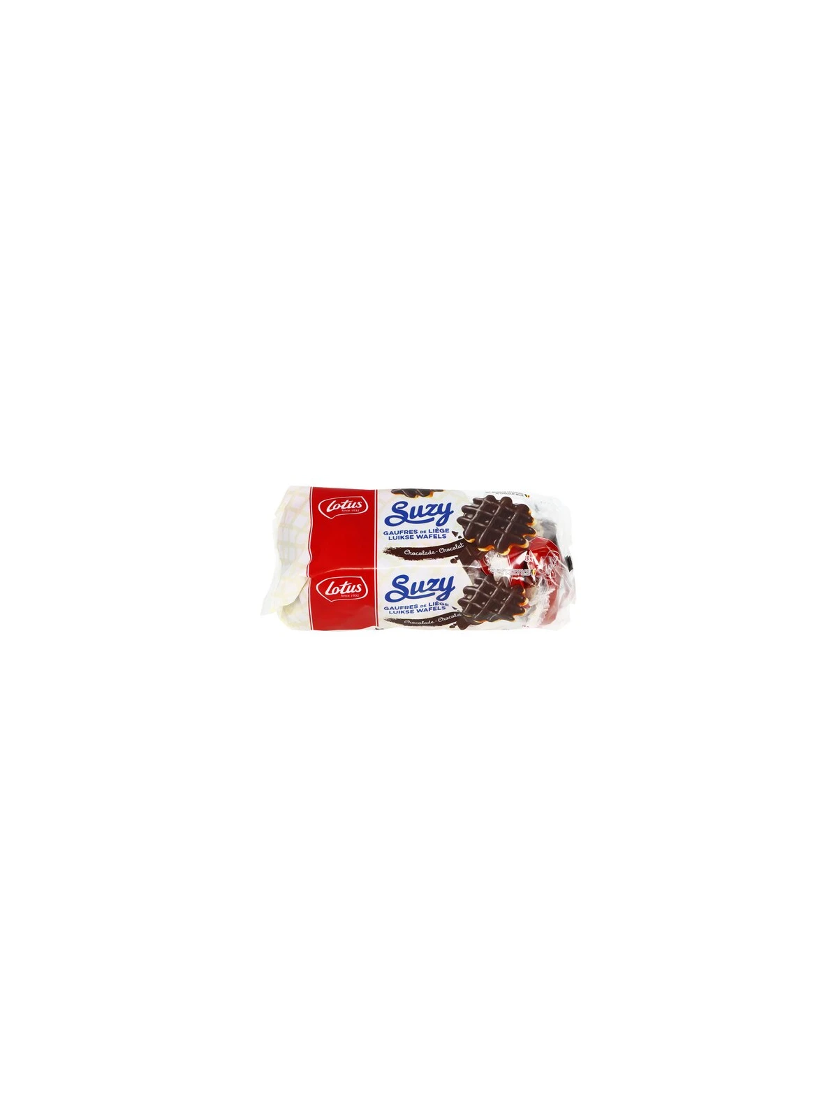 SUZY GAUFFRES DE LIEGE  CHOCOLAT 8 X 57 5 GR