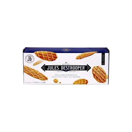 JULES DESTROOPER GAUFFRE NATURE AU BEURRE  175 GR