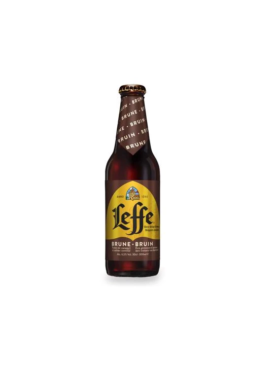 LEFFE BRUNE BOUTEILLE 33 CL