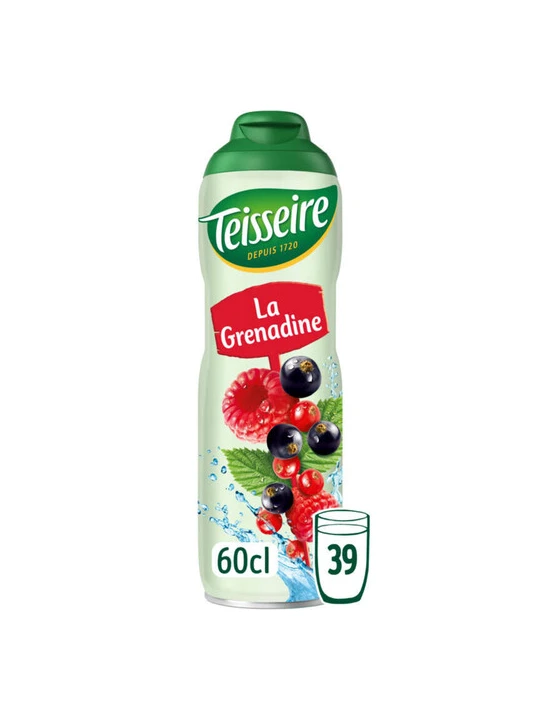TEISSEIRE SIROP GRENADINE 60 CL