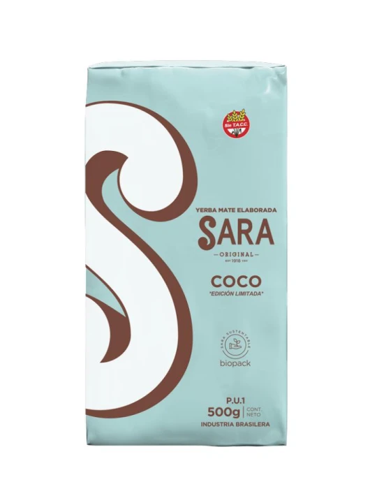 Yerba Mate Sara COCO 500G 