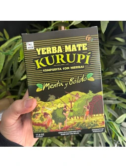 Yerba mate KURUPI MENTA Y...